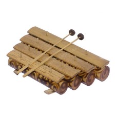 Bamboo Rindik Gamelan Burned Motif 35 cm