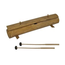 Natural Bamboo Rindik Gamelan Single Tube 38 cm