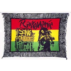 Batik Sarong Bob Marley Rasta Mania Motif