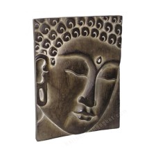 Wooden Antique Brown Buddha Face 40 cm