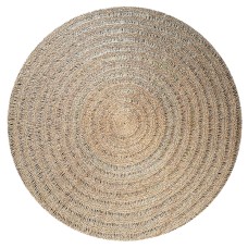 Woven Straw Grass Round Rug Natural 180 cm