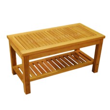 Teak Armino Rectangular Coffee Table 90 cm