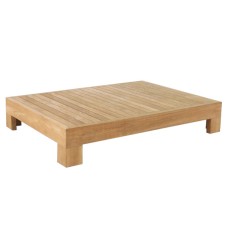 Rectangular Teak Low Coffee Table