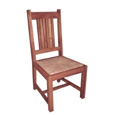 Teak Zerlina Dining Chair Woven Seat