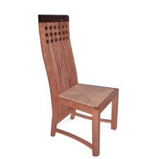 Teak Urbana Dining Chair Woven Seat