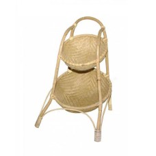 Rattan Natural Baskets Display Stand 65 cm