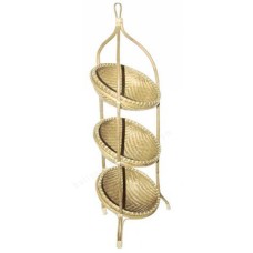 Rattan Natural Baskets Display Stand 145 cm