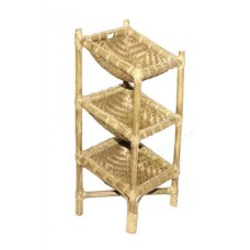 Rattan Natural Baskets Display Stand 45 cm