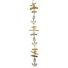 Wooden Anchor Driftwood Mobile 100 cm