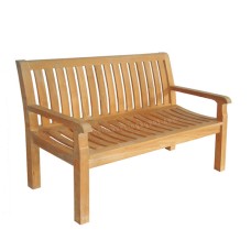 Teak Genoa Garden Bench 120 cm