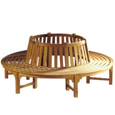 Teak Garden Round Carmelo Bench 220 cm