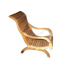 Teak Sandro Lazy Arm Chair