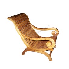 Teak Sandrino Lazy Arm Chair