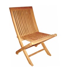 Teak Fabio Garden Folding Chair