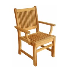 Teak Carlo Garden Arm Chair