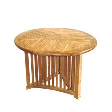 Teak Filippo Round Garden Table 150 cm