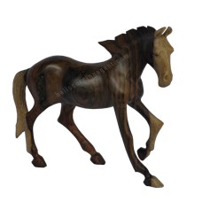 Sono Wood Walking Horse Natural Grain 15 cm