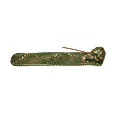 Resin Antique Green Yogi Man Incense Holder 28 cm