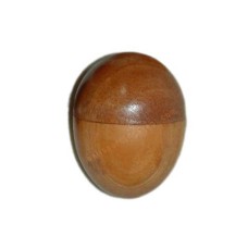 Wooden Natural Egg Maracas 6.5 cm