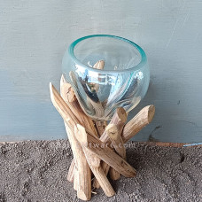 Blown Glass Terrarium Small 12 cm