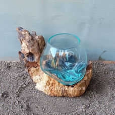 Molten Terrarium Glass Mini 10 cm