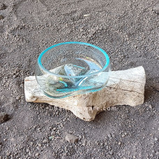 Melted Glass Bowl Mini 10 cm