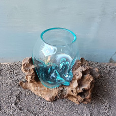 Blown Terrarium Glass Mini 10 cm
