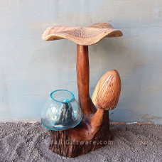 Blown Glass Terrarium Mini 10 cm