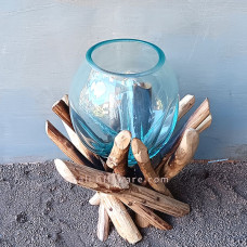 Blown Glass Terrarium Small 13 cm