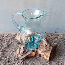 Molten Glass Pitcher 20 cm