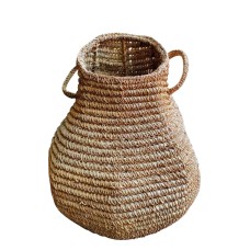 Woven Natural Straw Grass Basket 50 cm