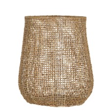 Woven Banana Leaf Basket Natural 50 cm