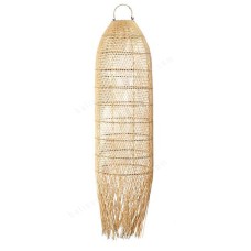 Woven Rattan Squid Pendant Lampshade Natural 80 cm