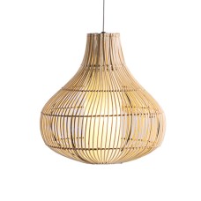 Natural Woven Rattan Pendant Lampshade 40 cm