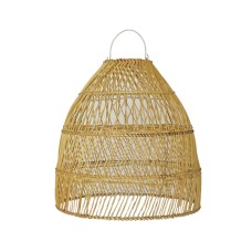 Woven Rattan Pendant Lampshade Natural 45 cm