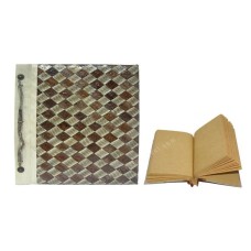 Natural Notebook Small Leucaena Glauca Fruit Peel