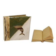 Natural Notebook Hibiscus And Banana Leaf Dolphin Small