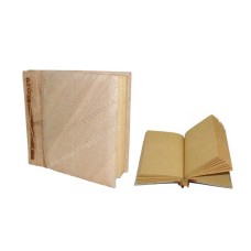 Natural Notebook Small Textured Banana Bark