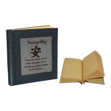 Natural Notebook Medium Black Grey TRANQUILITY