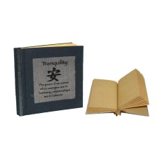 Natural Notebook Small Black Grey TRANQUILITY