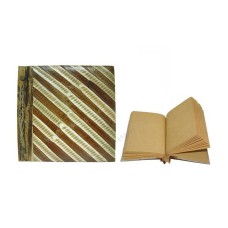 Natural Notebook Small Stripes Shape Fruit Peel