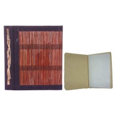 Natural Photo Album Maroon Coconut Leaf Stems Medium