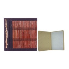 Natural Photo Album Maroon Coconut Leaf Stems Small