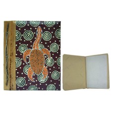 Natural Photo Album Large Maroon Aborigine Painted Turtle