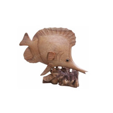 Parasite Wood Butterfly Fish 20 cm