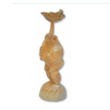 Parasite Wood Frog With Umbrella 27 cm