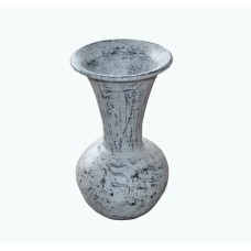 Whitewash Painted Vase 30 cm