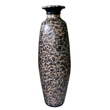 Egg Shells Black Brown Vase 90 cm