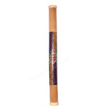 Natural Bamboo Rainstick Turtle Motif 100 cm