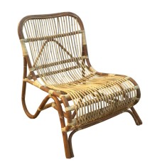 Natural Brown Rattan Lorenzo Chair 